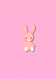 Simple rabbit plush