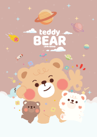 Teddy Bears Chic Cloud Brown