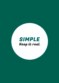 SIMPLE -Keep it real.- THEME 58