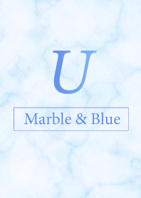 U-Marble&Blue-Initial