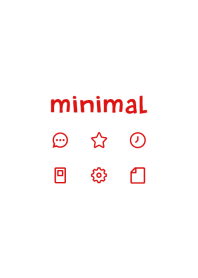 Minimal B type <White&Red>