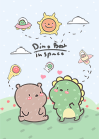 dino & bear in space 2