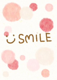 Watercolor Polka dot5 - smile21-