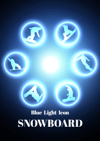Blue Light Icon SNOWBOARD