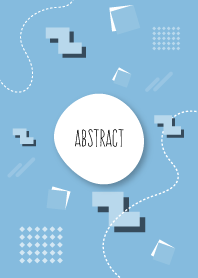 Abstract Hand Drawn Cornflower