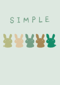 Theme of a natural usagi