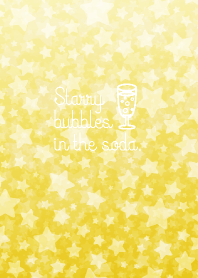 Starry bubbles in the beer