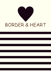 BORDER & HEART -CROW-