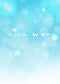 Fluffy blue sky theme