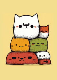 陽光氛圍：萌萌疊疊樂