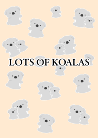 LOTS OF KOALASj-LIGHT PINK