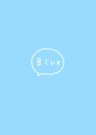 Beautiful light blue and simple