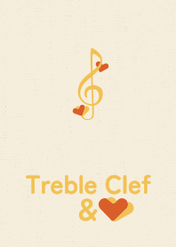 Treble Clef&heart Basking in the sun