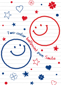 Two-color ballpintpen Smile 3*