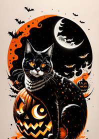 halloween cat edB1FF