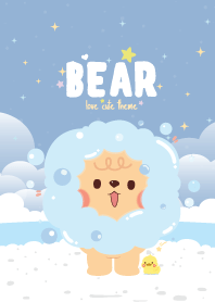 Chubby Baby Bear Seaside Blue