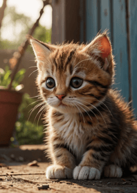 Cat Runaway #LQGaM316.