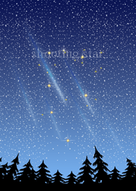 流れ星☆