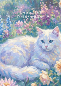 Beautiful Painting Cat-NATURAL 2