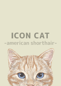 ICON CAT-American Shorthair-PASTEL YE/04