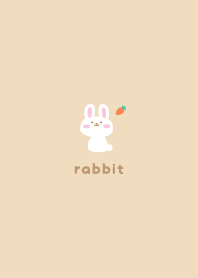 Rabbits2 carrot - yellow