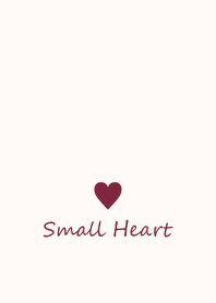 Small Heart *Winered*