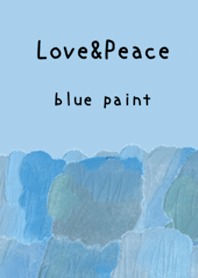 油畫藝術【blue paint 168】
