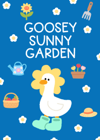 Goosey Sunny Garden (navy blue)