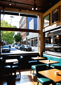 Cozy Coffee shop 88051a