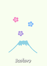 ピンク　ブルー　パープル　推し色New Year