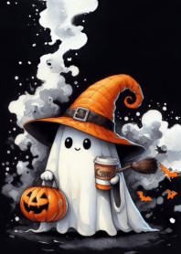 Halloween ghost cute n.2
