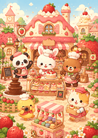 Strawberry Bakery Town