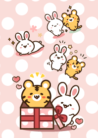 うさぎととらのゆるっと着せ替え