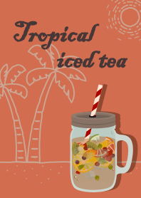 Tropical iced tea 01 + orange [os]