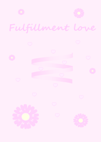 Fulfillment love.