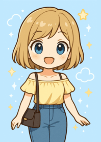 Stamp girl