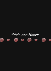 Rose and Heart -red-