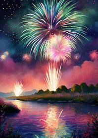 Beautiful Fireworks Theme#775