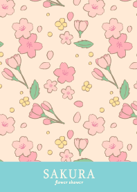 SAKURA flower shower world