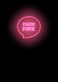 Love Dark Pink Neon Theme