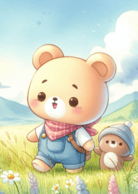 Little bear is cute and bright v.3