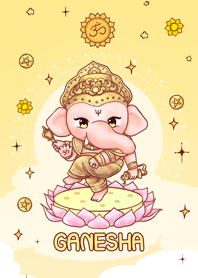 พระพิฆเนศ ปางลีลามหาเศรษฐี และหนูมุสิกะ