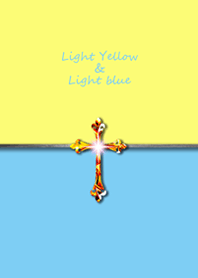 Light Yellow&Light blue(cross)