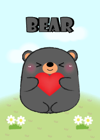 My Fat Cute Black Bear Theme