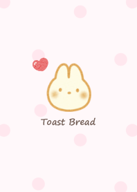 Rabbit Toast -strawberry- dot