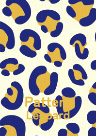 Pattern Leopard Deeperual Blue