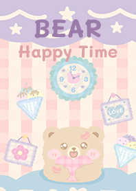 Bear have happy time!
