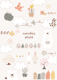 Fashionable Natural brown03_2