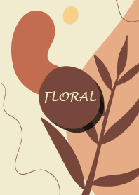 Abstract Floral Parchment 2