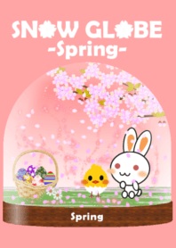 Snow Globe -spring-